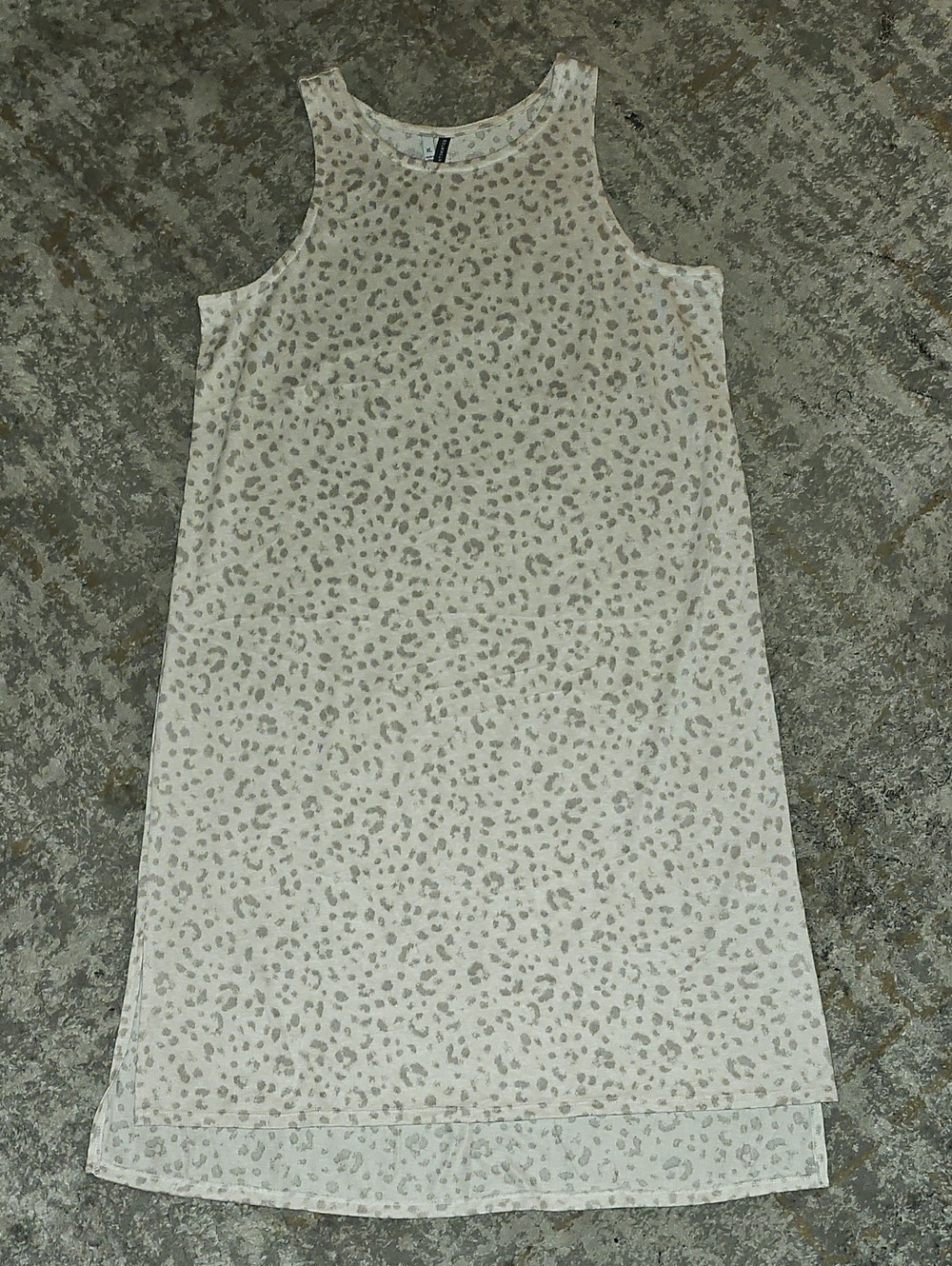 Jaclyn Intimates Sleeveless Leopard Print Sleep Dress XL NWOT